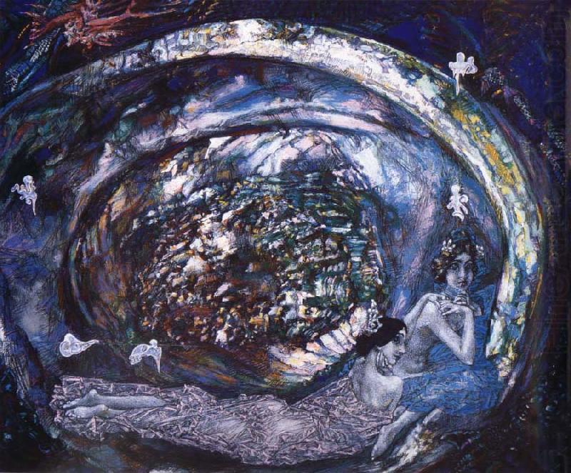 Mikhail Vrubel Pearl china oil painting image